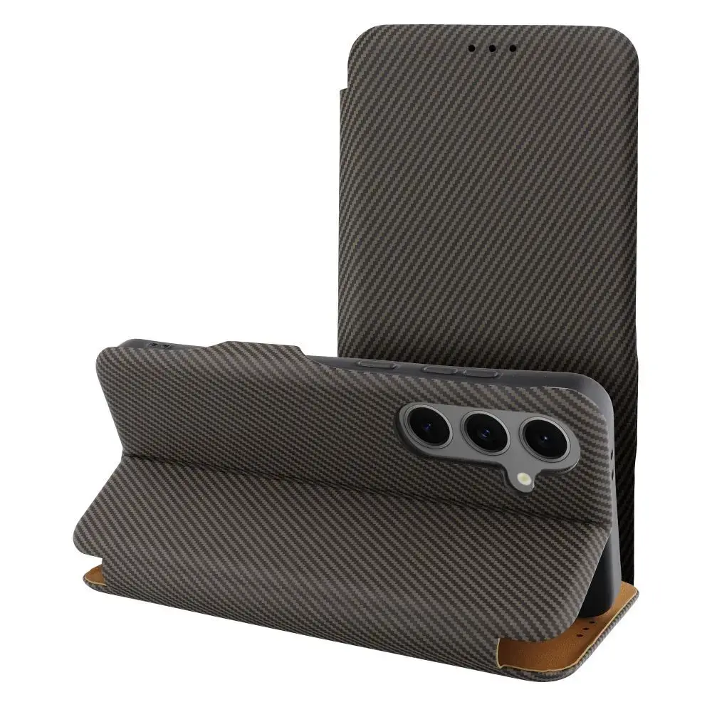 FOLIO Side Magnet grāmatveida maciņš telefonam Samsung Galaxy S25+ (S936) brūns