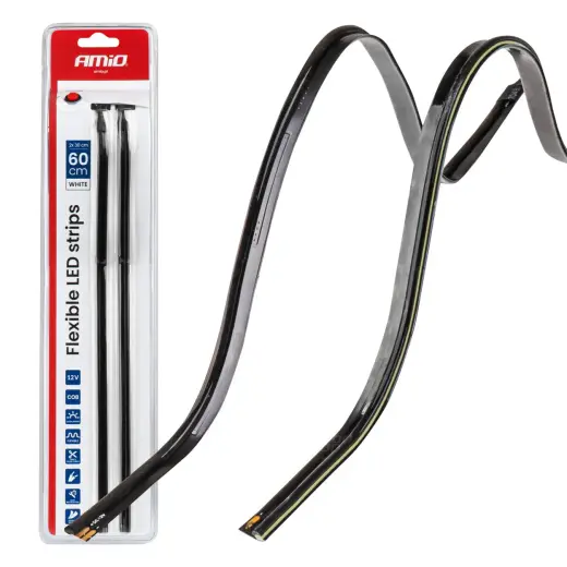 Flexible LED COB side strips white 2x30cm 12V AMIO-04575
