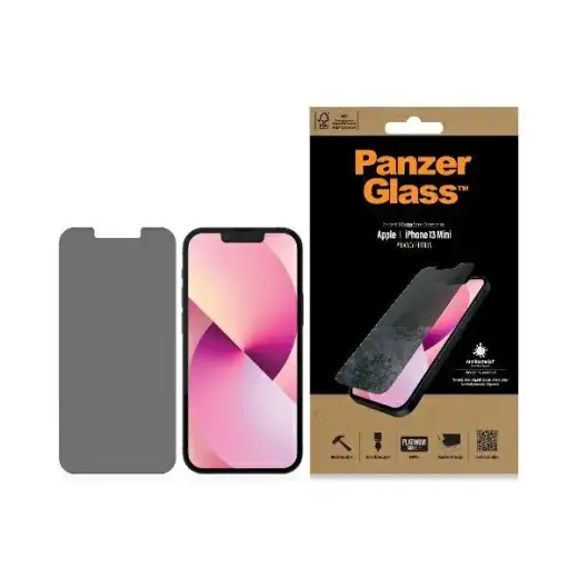PanzerGlass Privacy karastatud klaas telefonile iPhone 13 Mini 5,4 (privaatsusefekt)