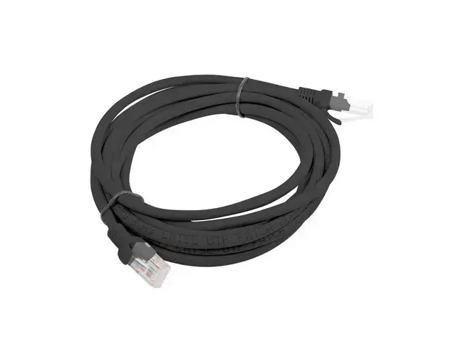 Patchcord cat.5e 3.0M UTP black