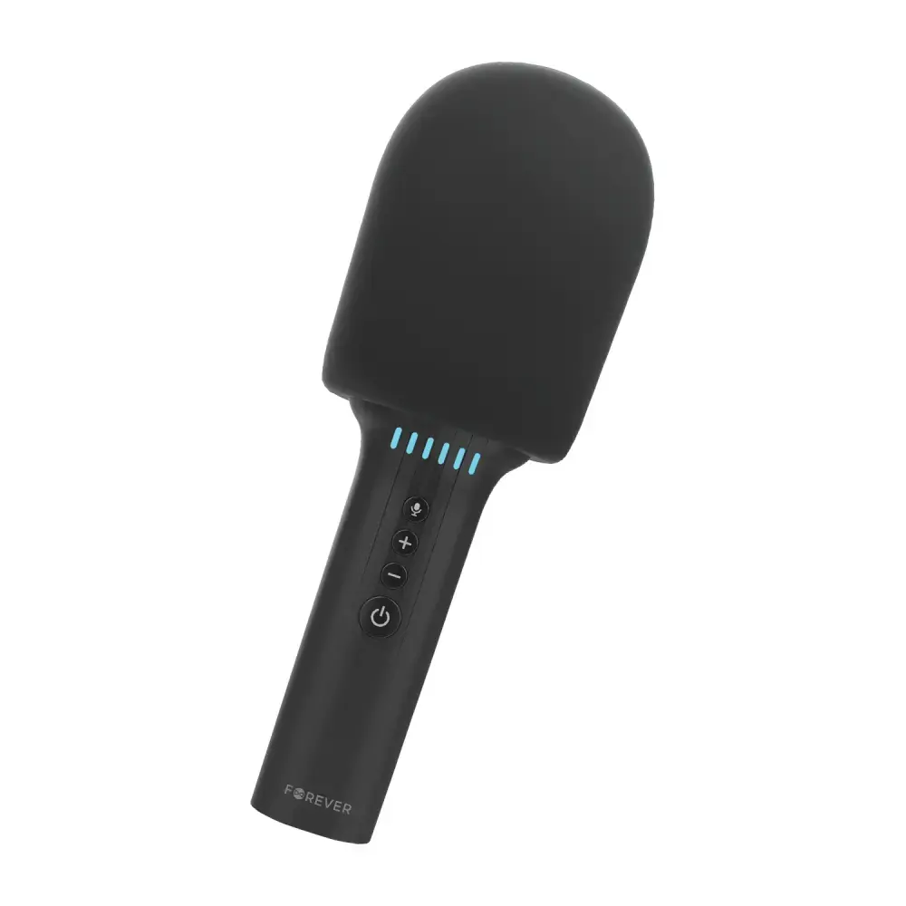 Forever Bluetooth microphone with speaker BMS-500 black