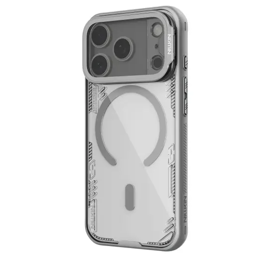 Nillkin Iceblade Prop Magnetic kaas Apple iPhone 17 Pro jaoks, Twilight Gray