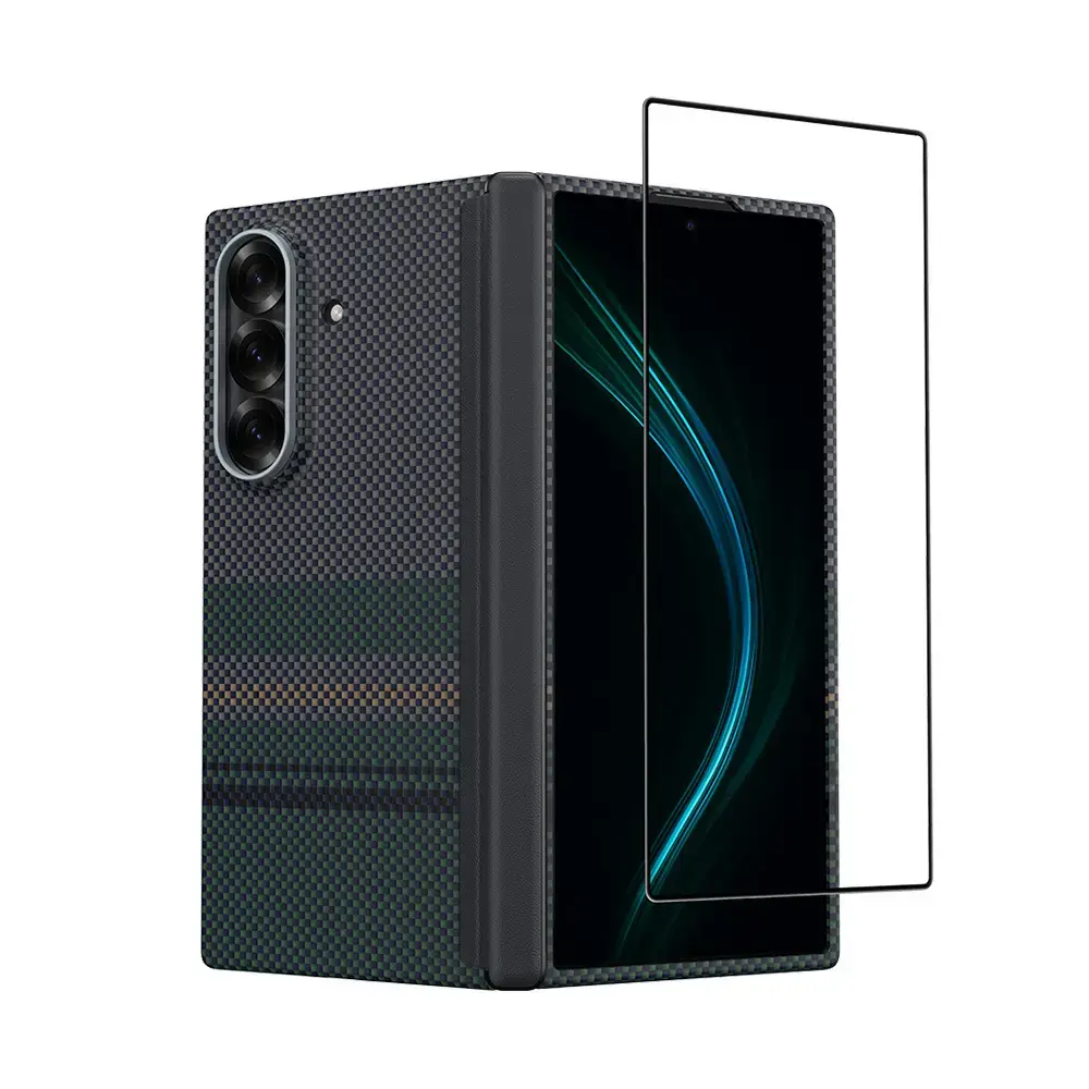 Benks Combo Armor Air Aurora Axis Kevlar for Samsung Galaxy Z Fold 7 - set of back case + front cover + corning glass