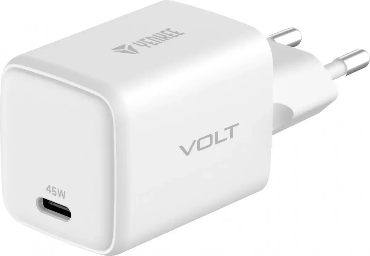 USB C 45W 3A Power delivery 3.0 QC3.0 network charger, White