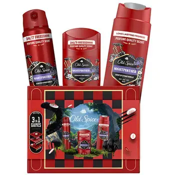 Old Spice Nightpanther Gift Set - body care gift set