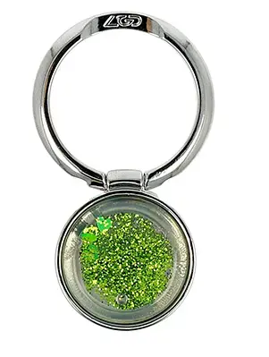 LGD Liquid Stars Ring Universal Ring Holder Silver - Green
