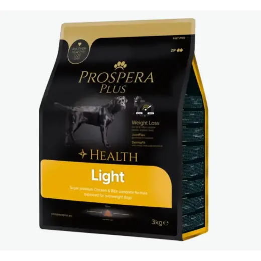 Diētiskā barība suņiem – Prospera Plus Light, 3 kg