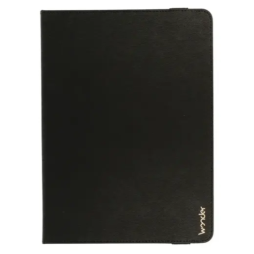 Wonder Leather universal magnet book case for tablet 13" (28 cm x 21 cm) black