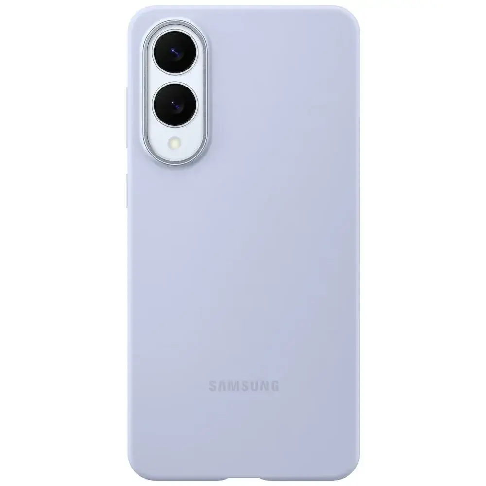 Samsung silikona telefona maciņš priekš Samsung Galaxy S25 Edge gaiši zils