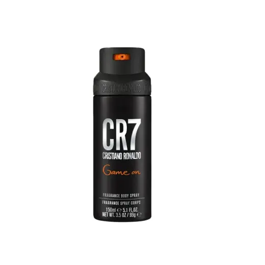 Cristiano Ronaldo, CR7 Game On, Refreshing, Deodorant Spray, For Men, 150 ml
