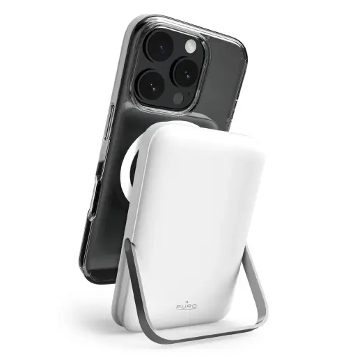Puro ārējais akumulators (powerbank) | 10000 mAh | 20W | USB-C, MagSafe | balts