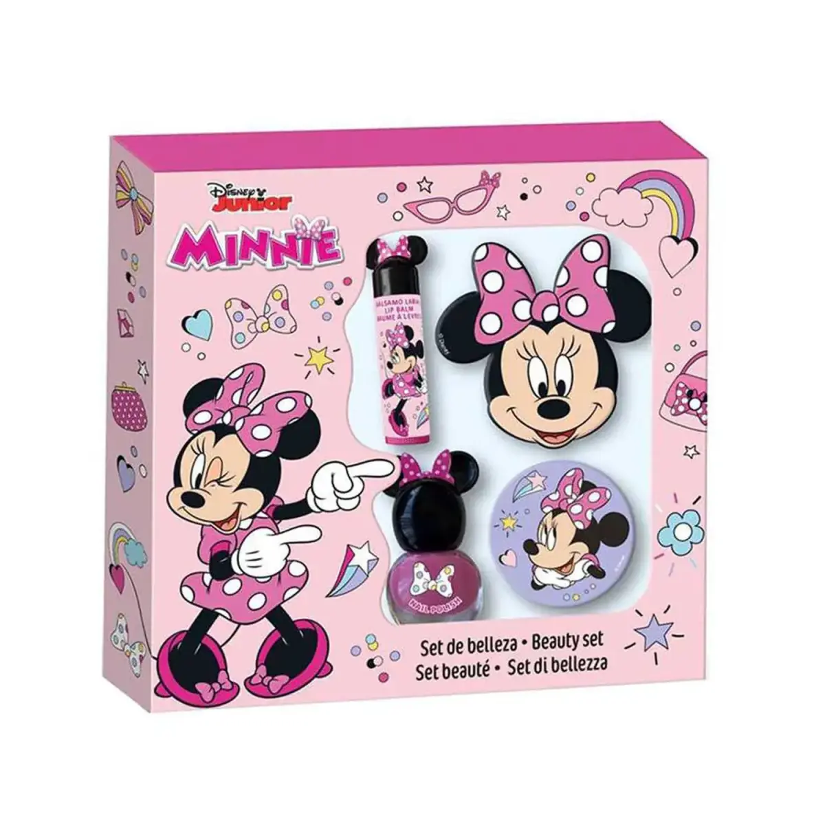 CARTOON Minnie Belleza 4-Piece Makeup Kit