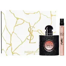 Black Opium Gift Set EDP 30 ml and EDP 10 ml miniature.