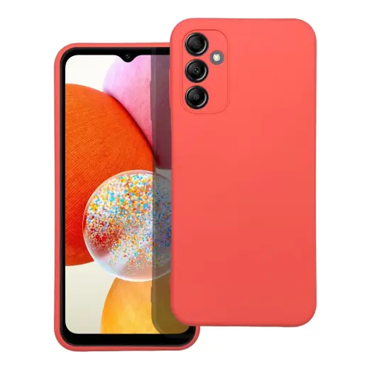 Silicone phone case for Samsung Galaxy A14 4G (A145) | A14 5G (A146) orange