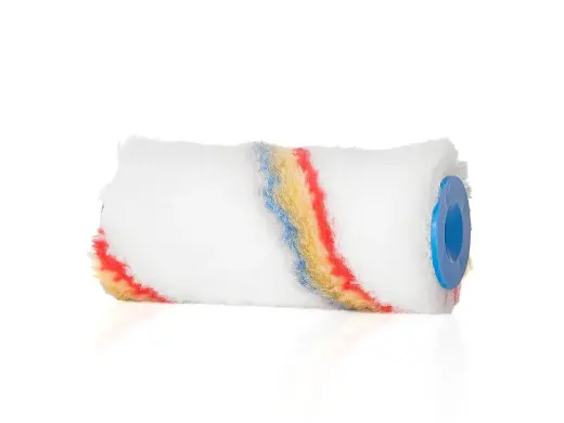 Värvirull - polüakrüül (mitmevärviline) 10cm 30mm