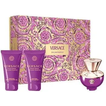 Versace Dylan Purple pour Femme Gift set EDP 50 ml, body lotion 50 ml and shower gel 50 ml 50ml