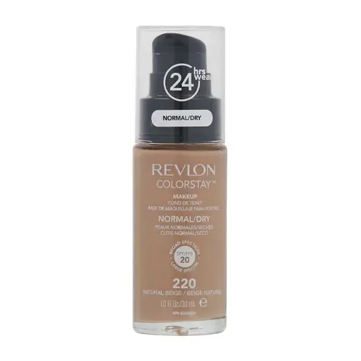 Revlon Colorstay Foundation with Pump for Dry and Normal Skin 30 Ml N220