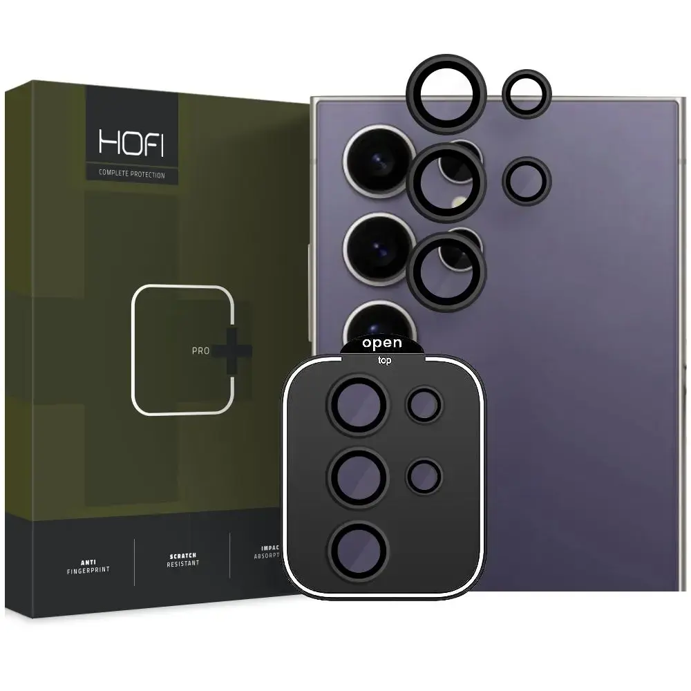 HOFI KAMERAS VĀCIŅŠ CAMRING PRO+ GALAXY S24 ULTRA BLACK