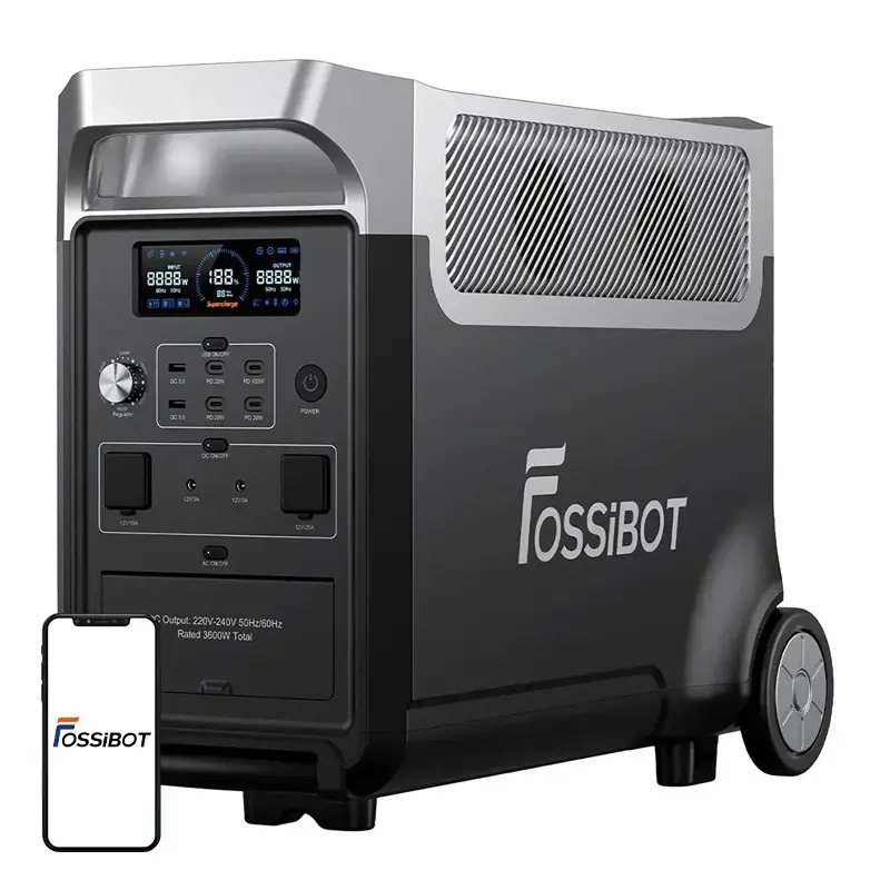 FOSSIBOT F3600 Pro 3600W Charging Station (Black)