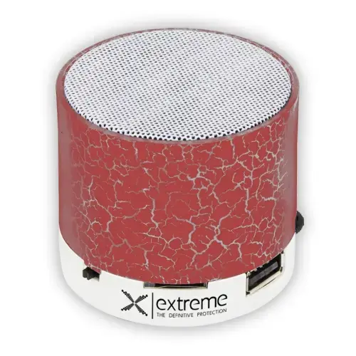 Extreme XP101R USB|MICROSD MP3 BLUETOOTH + FM WIRELESS MINI SPEAKER