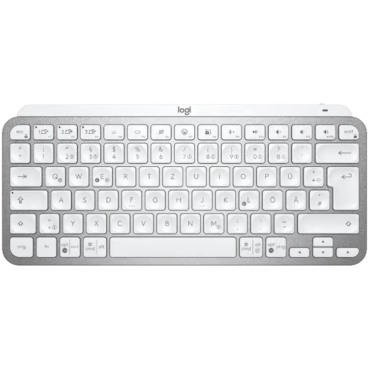 LOGITECH MX Keys Mini Bluetooth Illuminated Keyboard - PALE GREY - UK