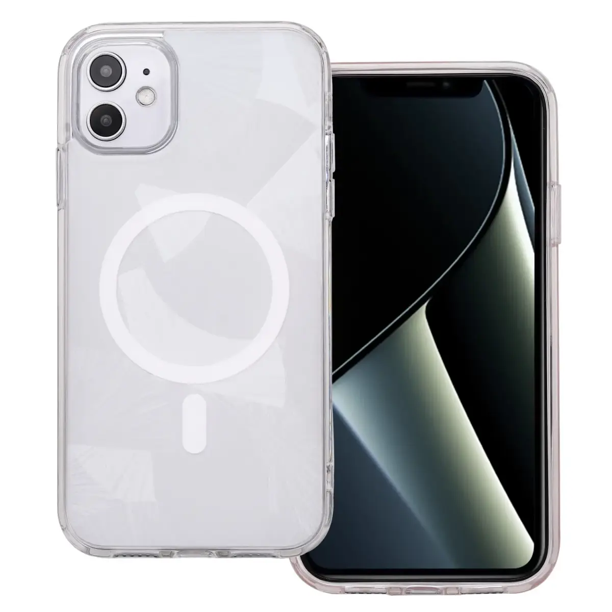 Flash Mag maciņš ar MagSafe atbalstu telefonam iPhone 11 pelēks