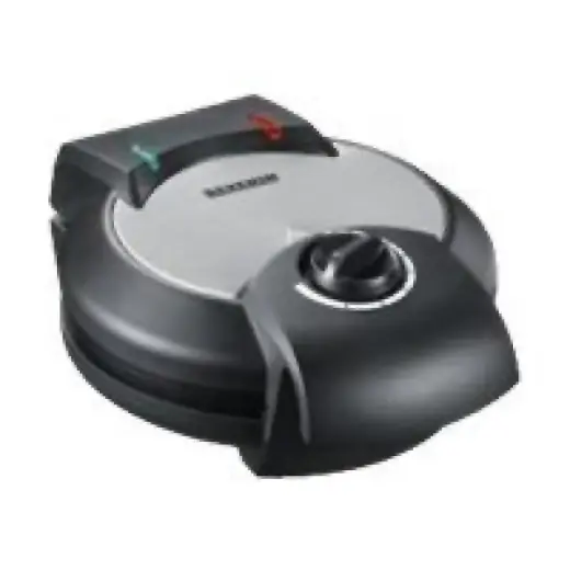 Severin Waffle Maker stainless steel black Schwarz WA 2103 (WA 2103)