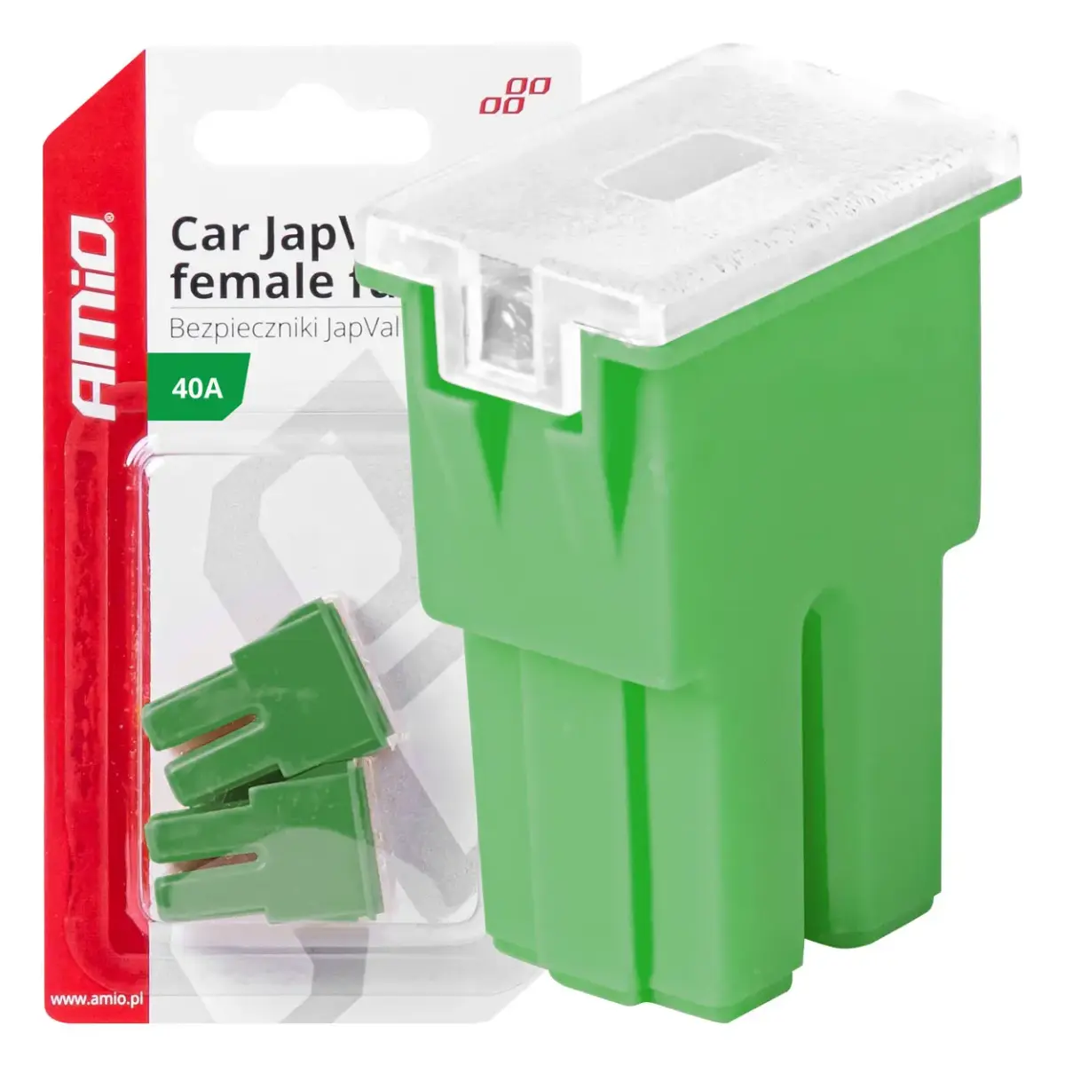 Car JapVal PAL Female fuses 40A AMIO-03390