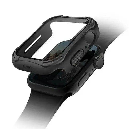 Uniq case for Torres Apple Watch Series 4|5|6 | SE 44mm. black | midnight black