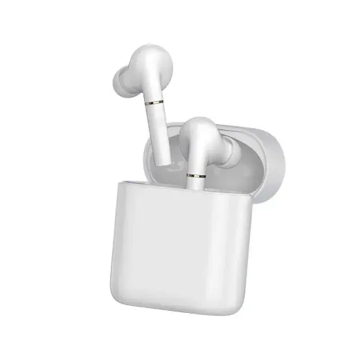 Haylou T19 wireless headsets with microphone white