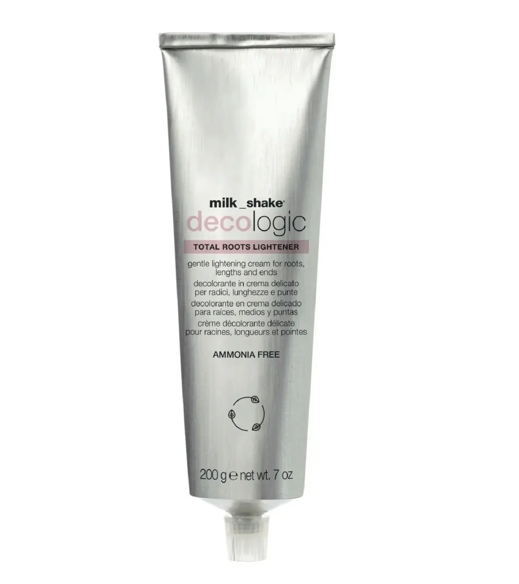 Milk Shake, Decologic Total Roots, Silk Proteins, Hair Lightening Cream, 200 g