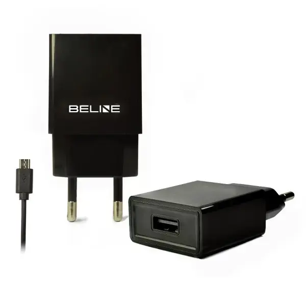 Charger wall зарядное устройство | 5W | USB-A, Micro USB | черное