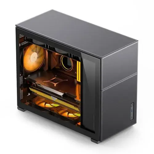 Jonsbo D31 MESH mATX housing  tempered glass - black