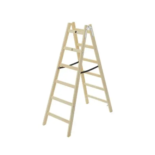 Kāpnes divpusējās H40 StandardLine / koka / 2x6 pakāpieni