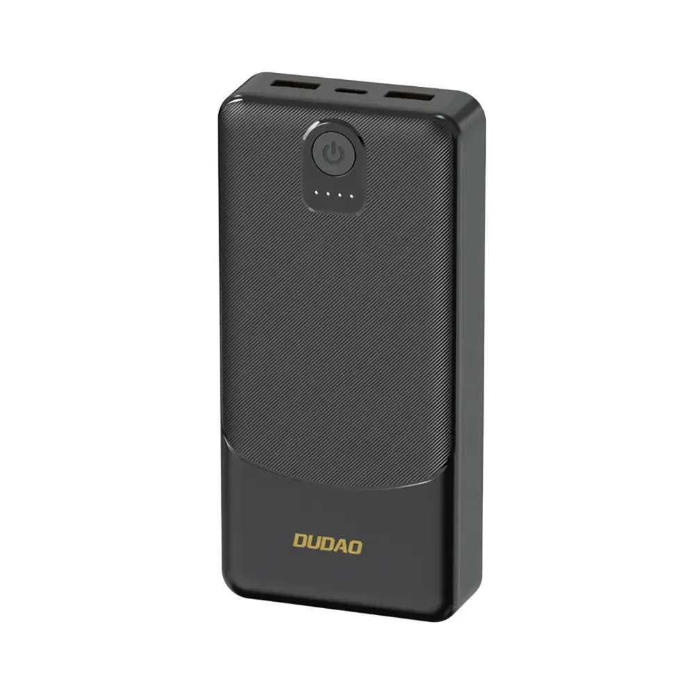 Dudao K10Pro ārējais akumulators (powerbank) | 20 000 mAh | 12W | USB-A | melns