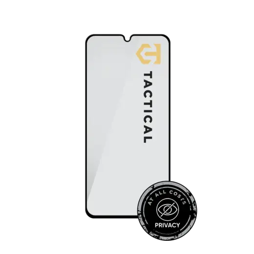 Tactical Glass Shield Privacy Stealth 5D aizsargstikls telefona ekrānam Galaxy A17 4G | Galaxy A17 5G (privātuma efekts)