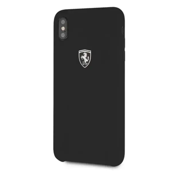 Ferrari Hardcase FEOSIHCI65BK iPhone Xs Max czarny|black Silicone Off track