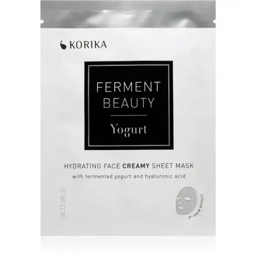 KORIKA FermentBeauty Hydrating Face Mask in Fabric with Fermented Yogurt and Hyaluronic Acid 23 G