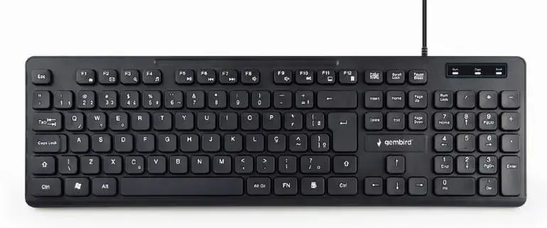 KEYBOARD MULTIMEDIA USB RUS|CHOCOLATE KB-MCH-04-RU GEMBIRD