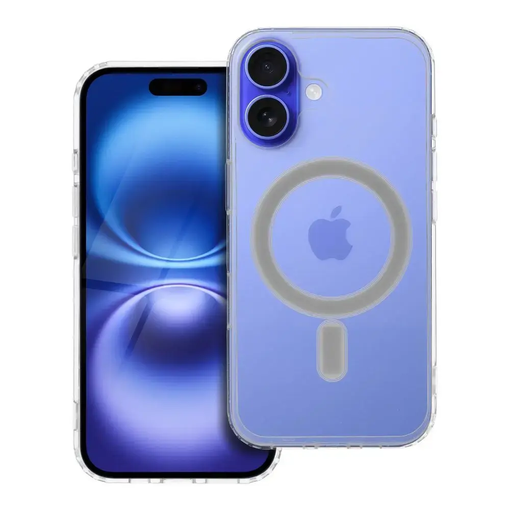 Clear Mag Cover (MID) maciņš ar MagSafe atbalstu telefonam iPhone 16 caurspīdīgs