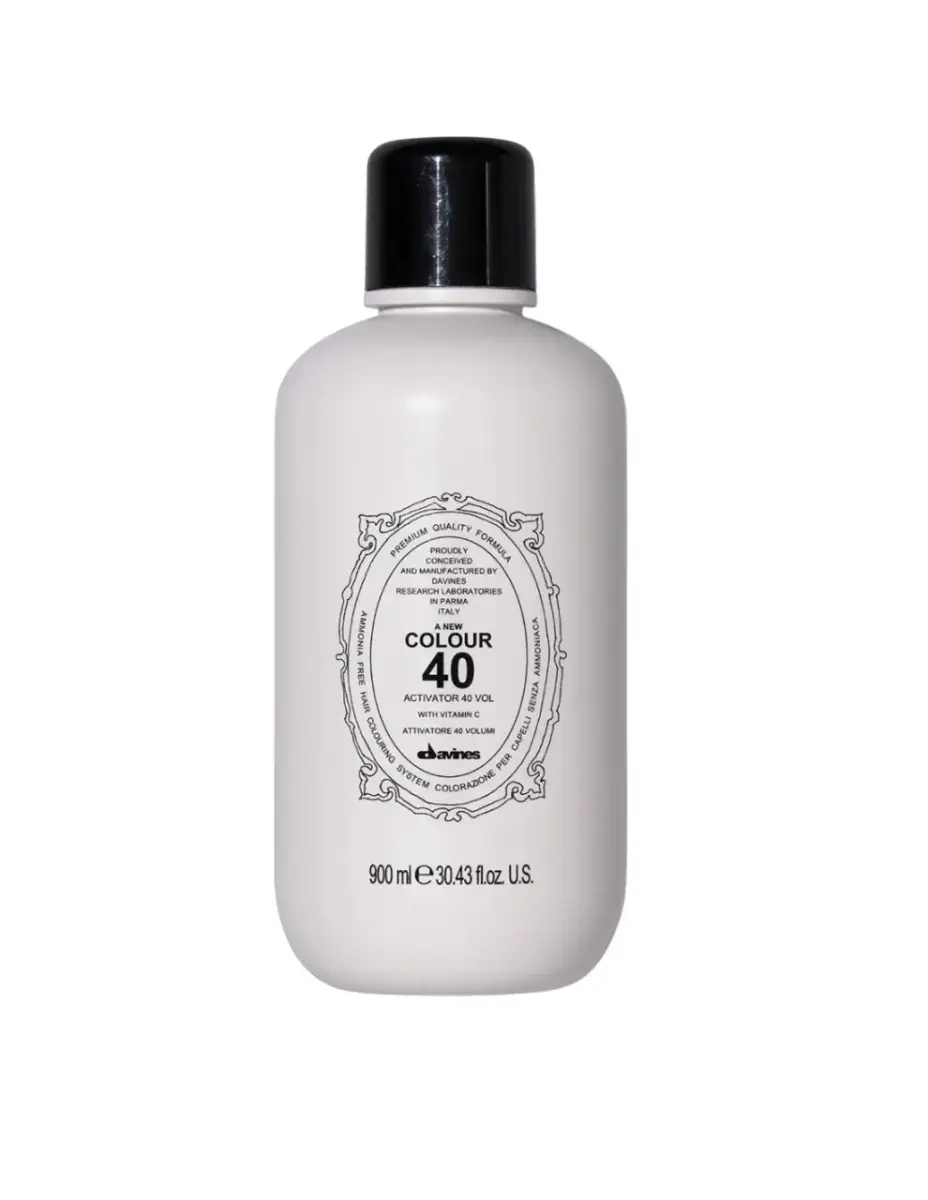 Davines, A New Colour, Hydrogen Peroxide, Hair Colour Activator Lotion, Hydrating & Color Protecting, 40 vol, 900 ml