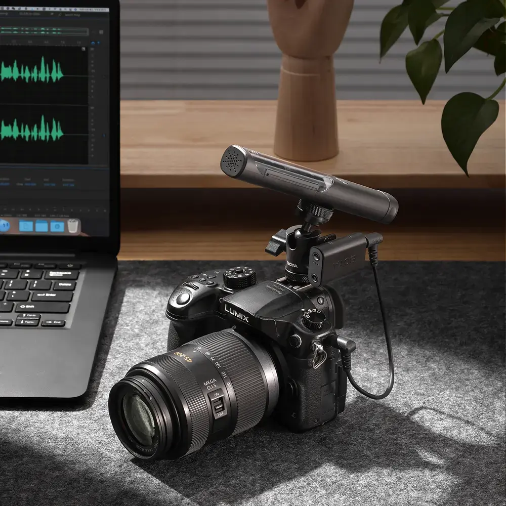 Mikrofon BOYA MAGIC-02 bezprzewodowy 2.4GHz USB-C - czarny