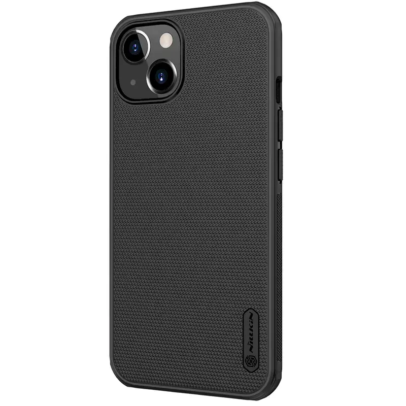 Nillkin Super Frosted PRO Back Cover for iPhone 13 Black (Without Logo Cutout)