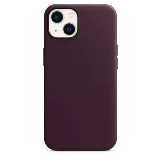 Etui Apple MM143ZM|A iPhone 13 6,1" wiśniowy|dark cherry Leather Case MageSafe