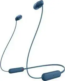 Sony WI-C100L  headphones (blue  bluetooth  USB-C)