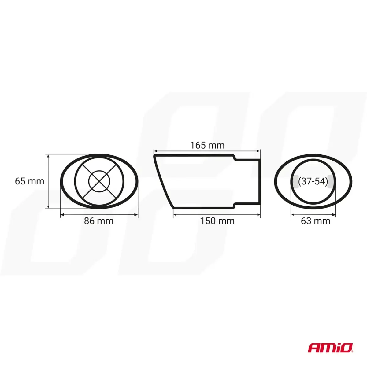 Muffler Tail MT 020B