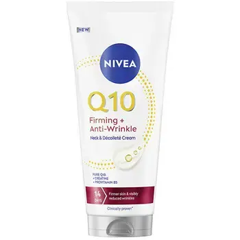 Firming and Anti-Wrinkle Neck & Décolleté Cream Q10 - Firming cream for neck and décolleté.