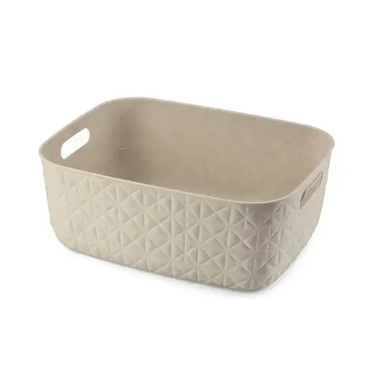 Korv Softex M 12,5L 37,9x29,2x14,3cm kriidivalge
