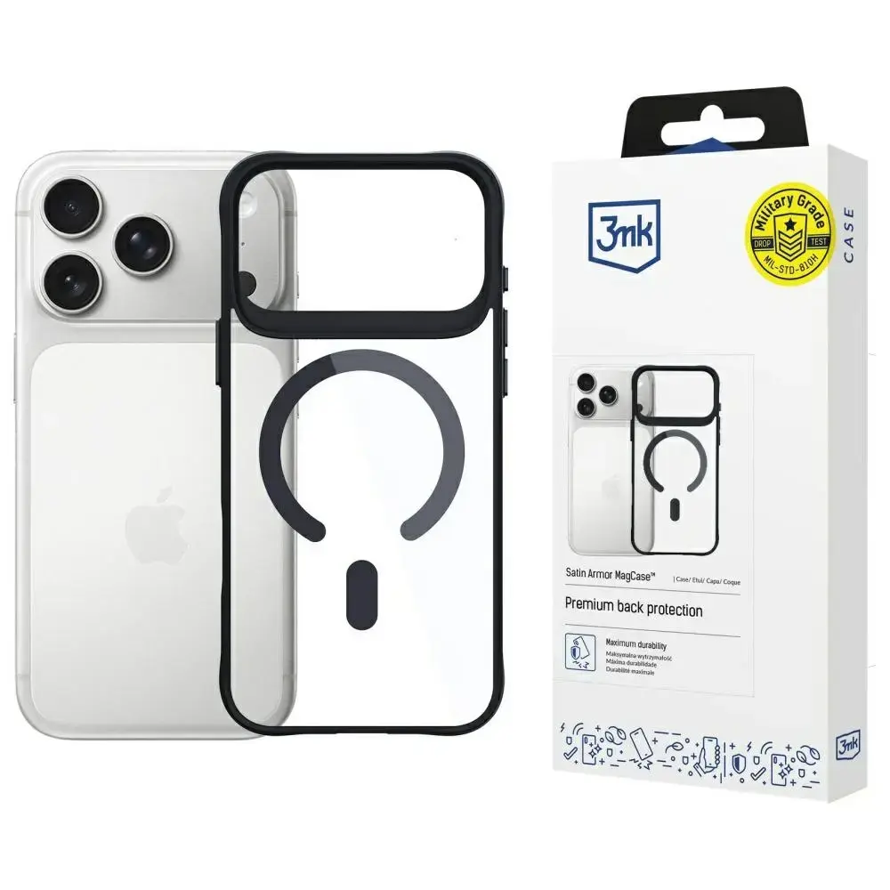 Case 3MK Satin Armor MagCase for Apple iPhone 17 Pro Max