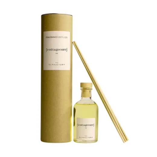 The Olphactory, Cottagecore Fig, Fragrance Sticks, Aroma Reed Diffuser, 250 ml